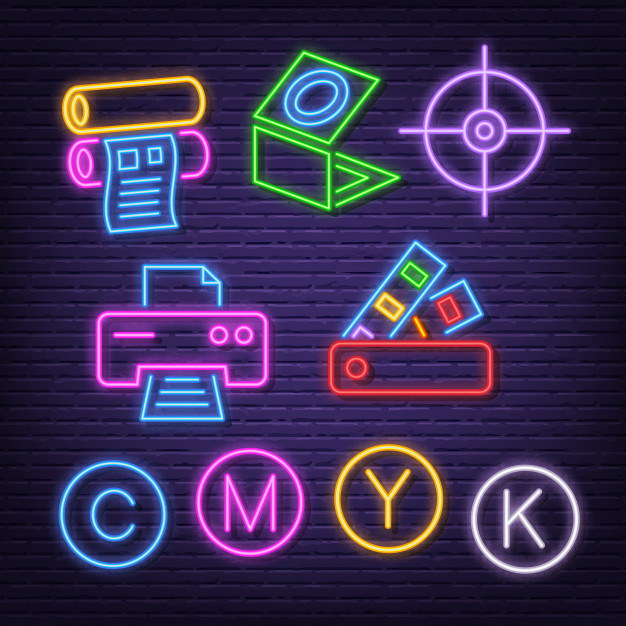 printing neon